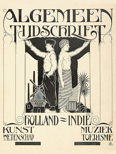 Magazine cover Holland-Indië – Art Deco Bali blog